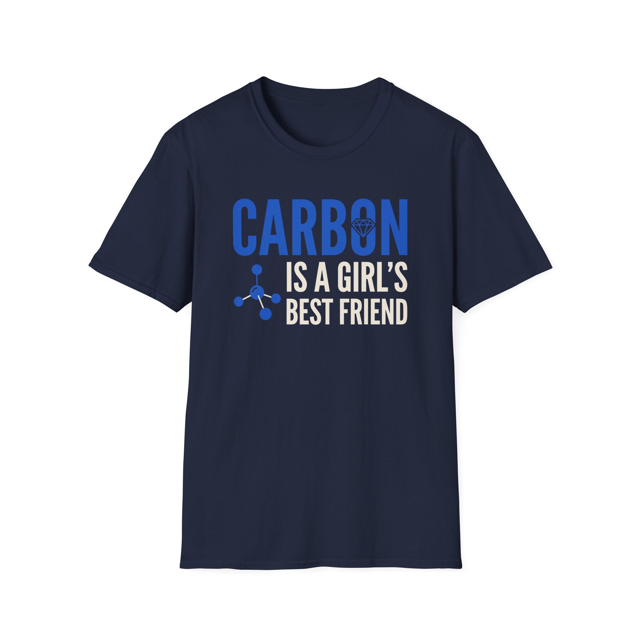 Carbon Is A Girl's Best Friend T-Shirt