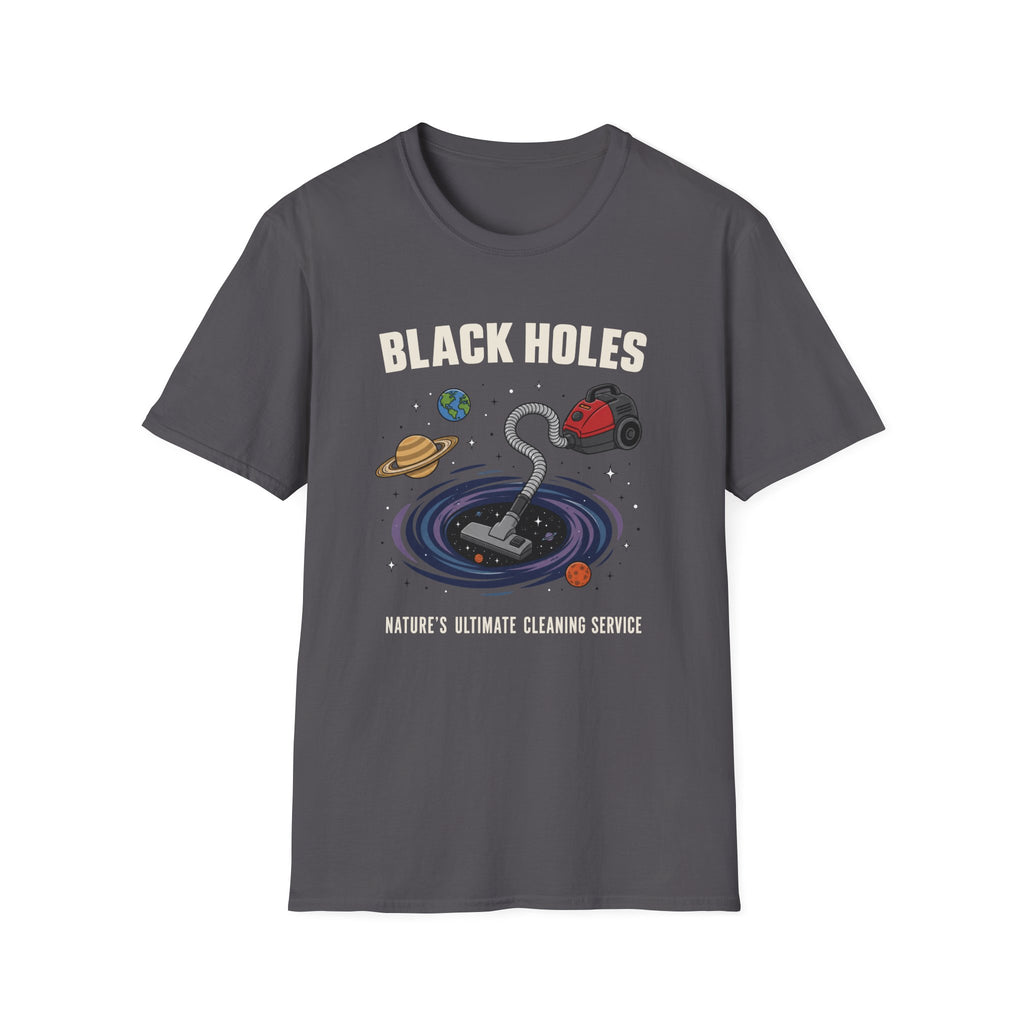 Black Holes Vacuum Cleaner T-Shirt