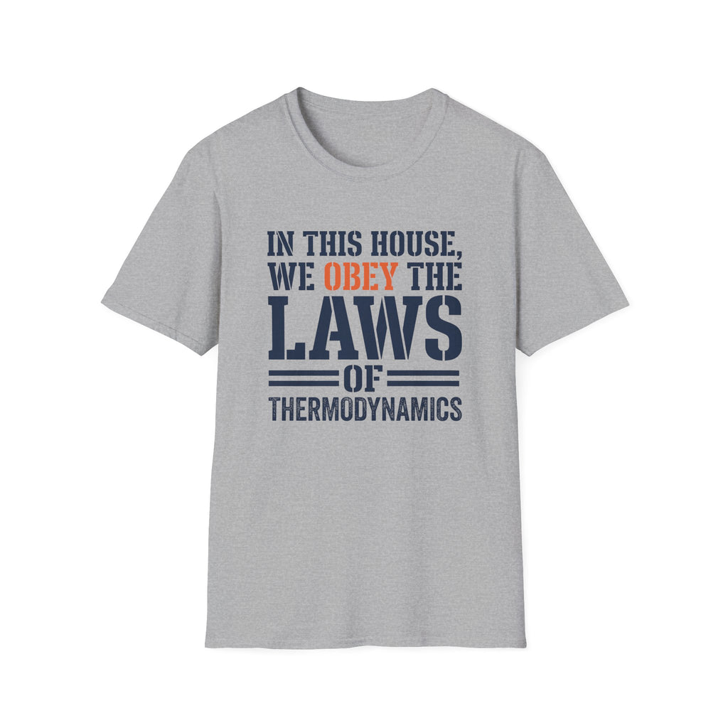 Obey Laws Of Thermodynamics T-Shirt
