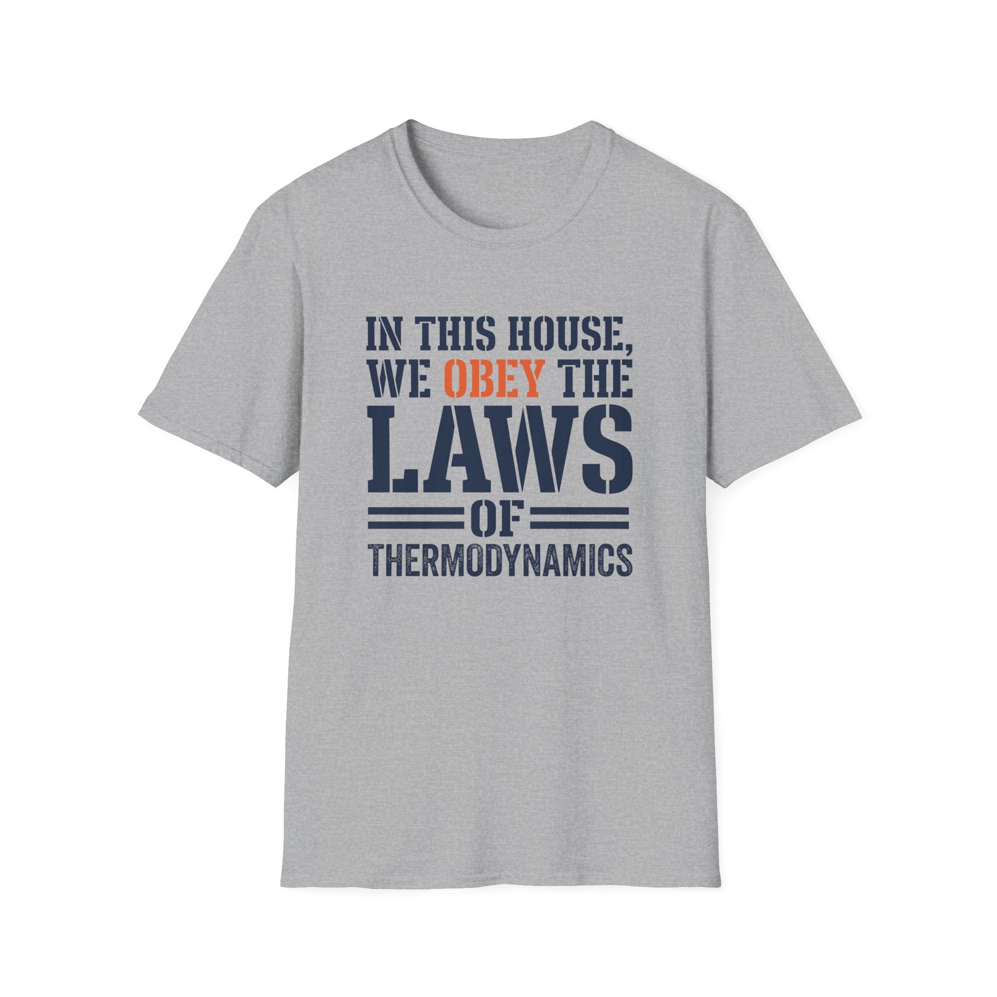 Obey Laws Of Thermodynamics T-Shirt
