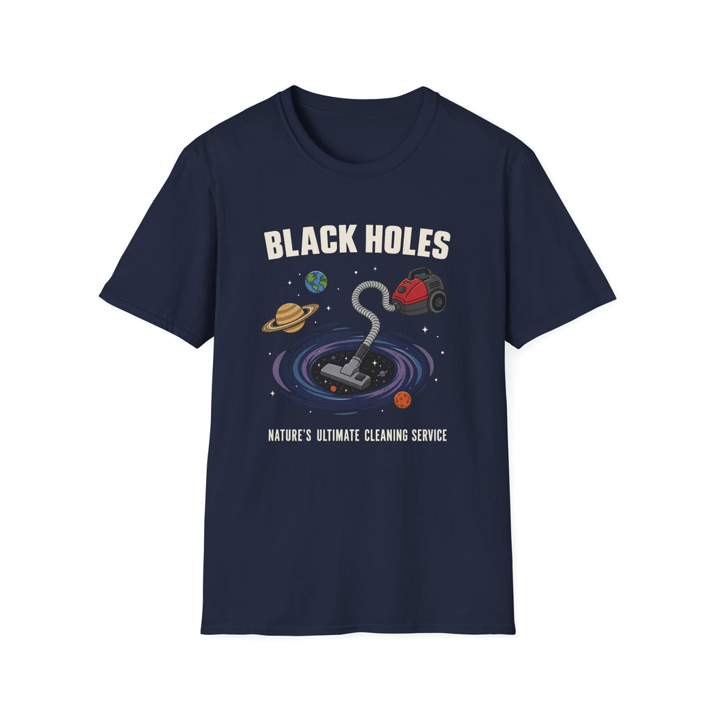 Black Holes Vacuum Cleaner T-Shirt
