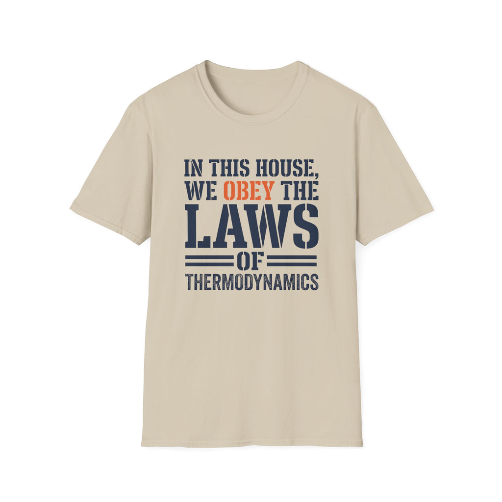 Obey Laws Of Thermodynamics T-Shirt