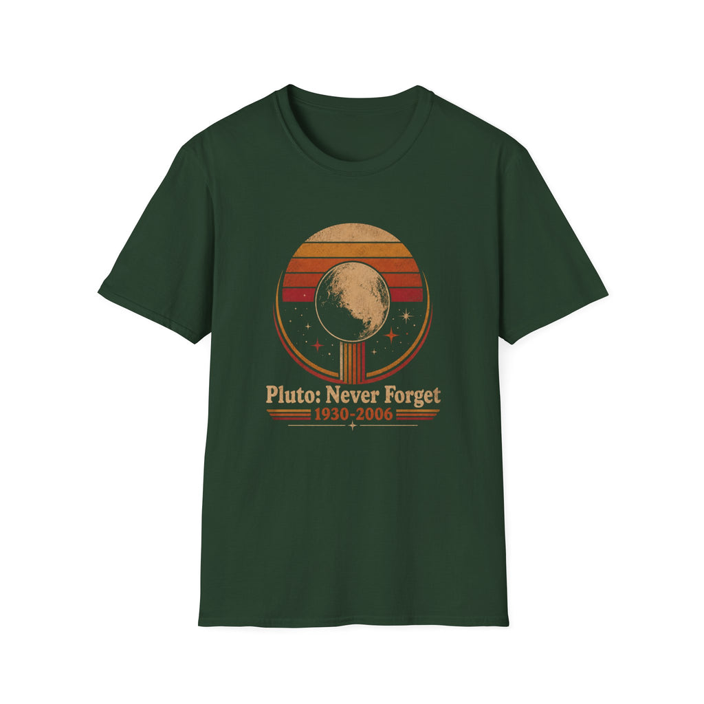 Pluto: Never Forget Retro T-Shirt