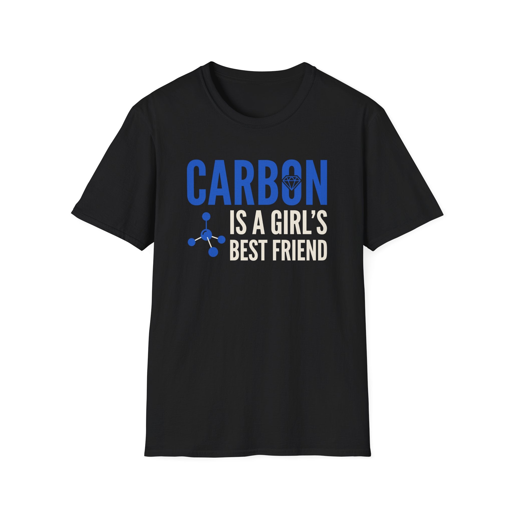 Carbon Is A Girl's Best Friend T-Shirt
