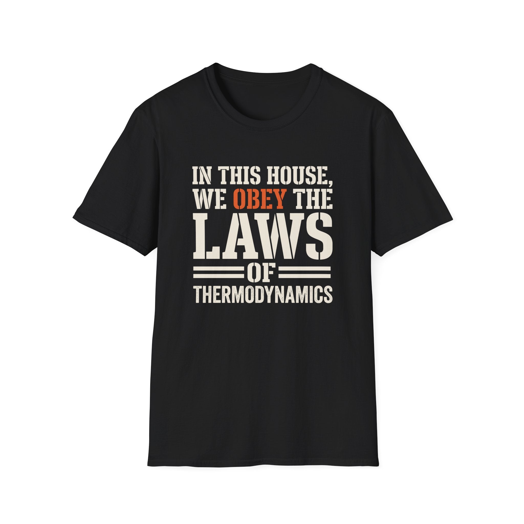 Obey Laws Of Thermodynamics T-Shirt