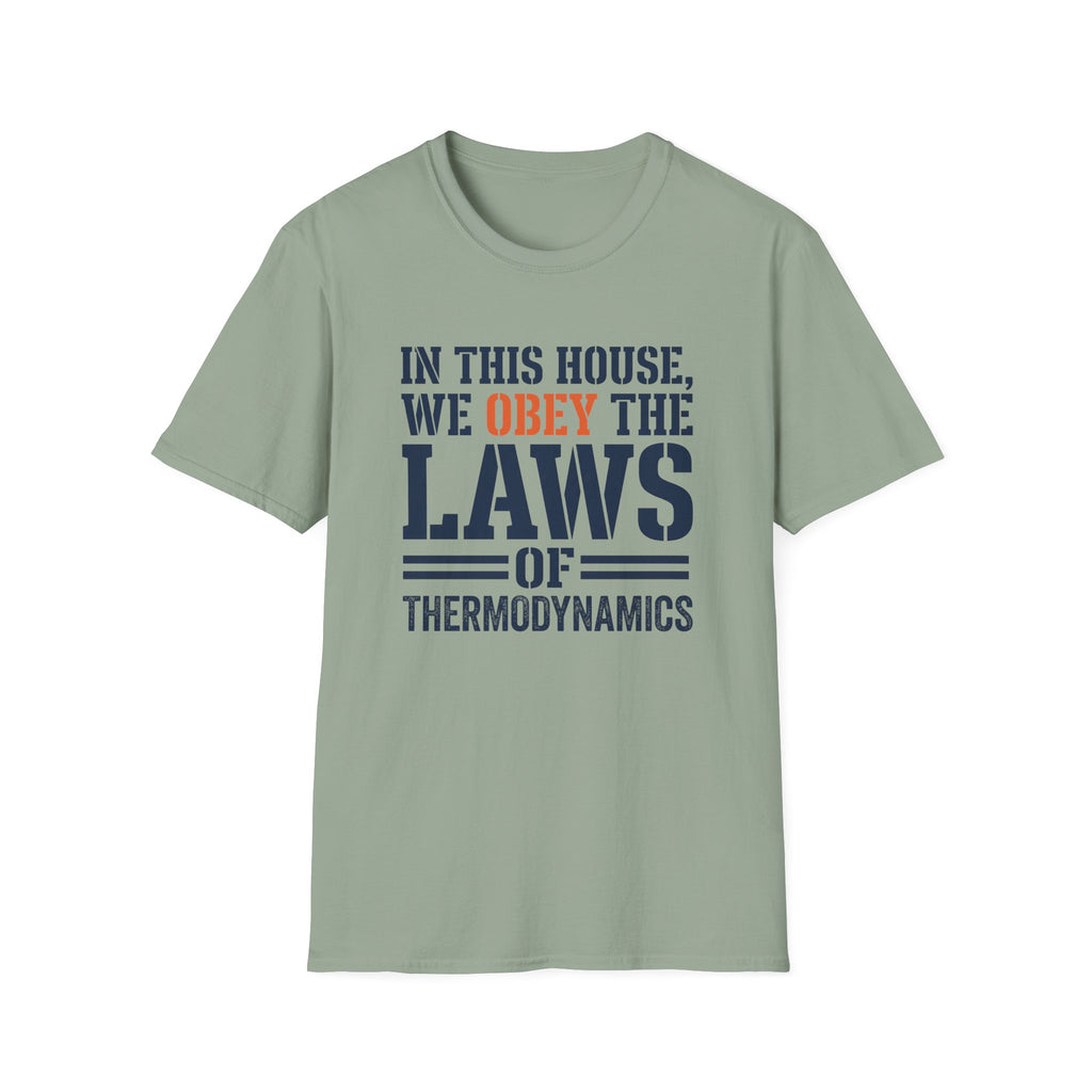 Obey Laws Of Thermodynamics T-Shirt