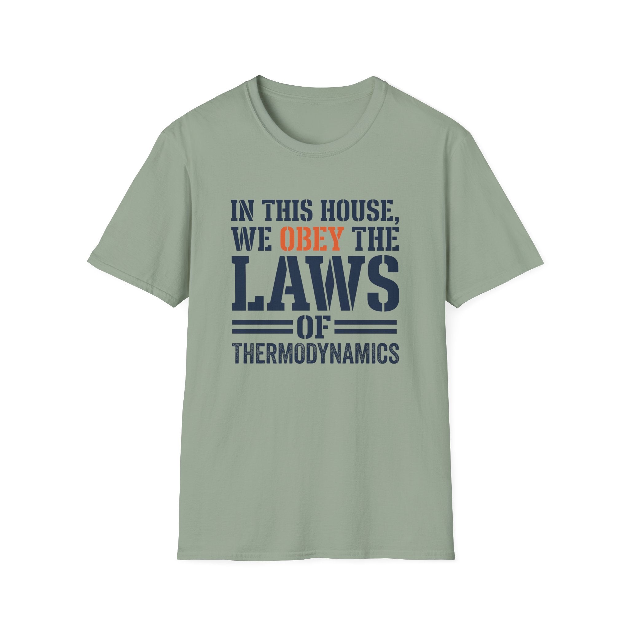 Obey Laws Of Thermodynamics T-Shirt