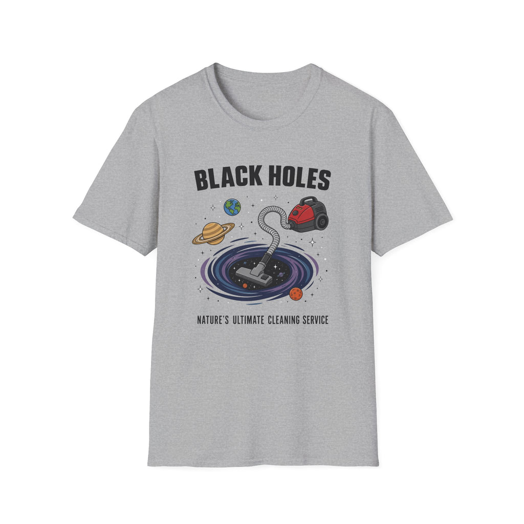 Black Holes Vacuum Cleaner T-Shirt