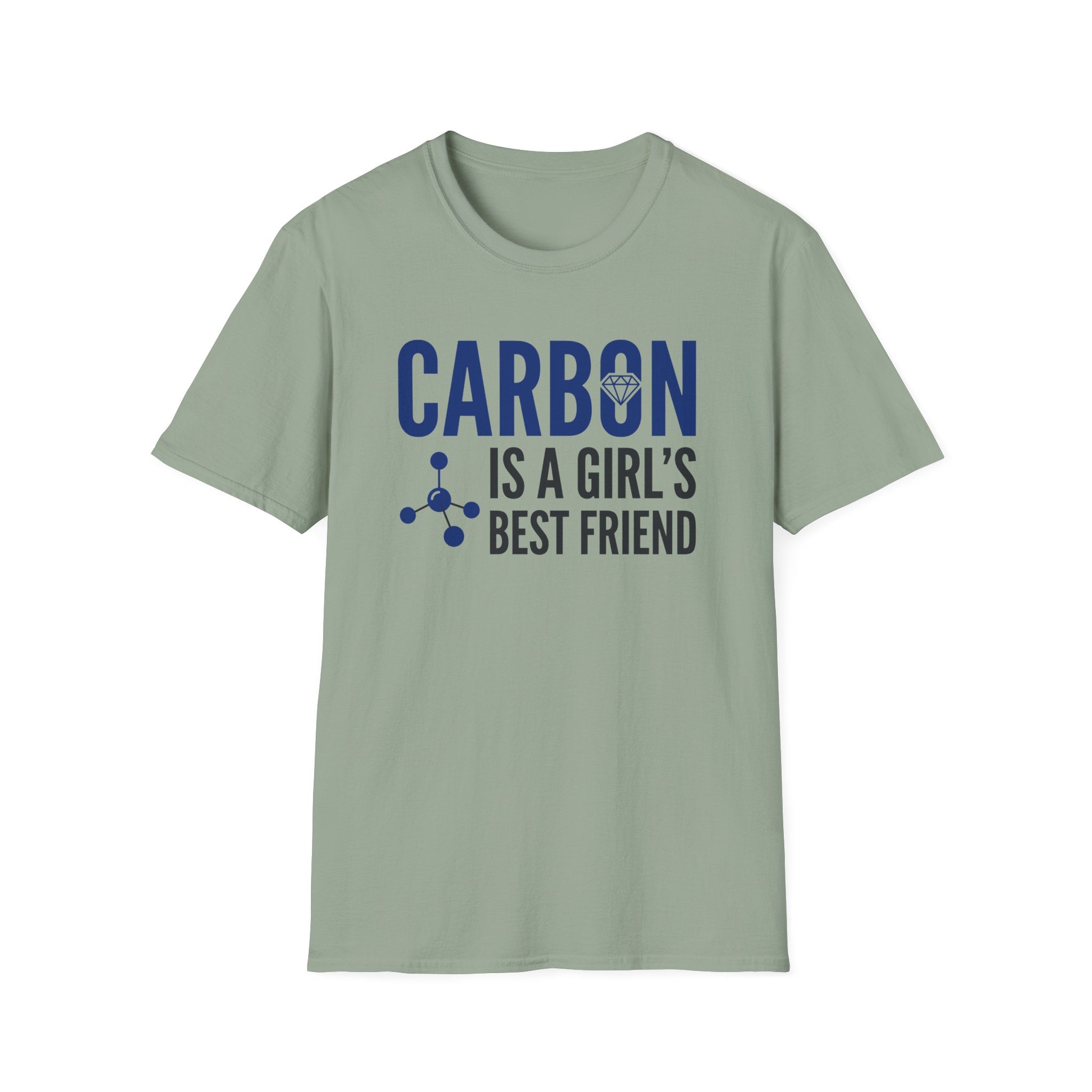 Carbon Is A Girl's Best Friend T-Shirt