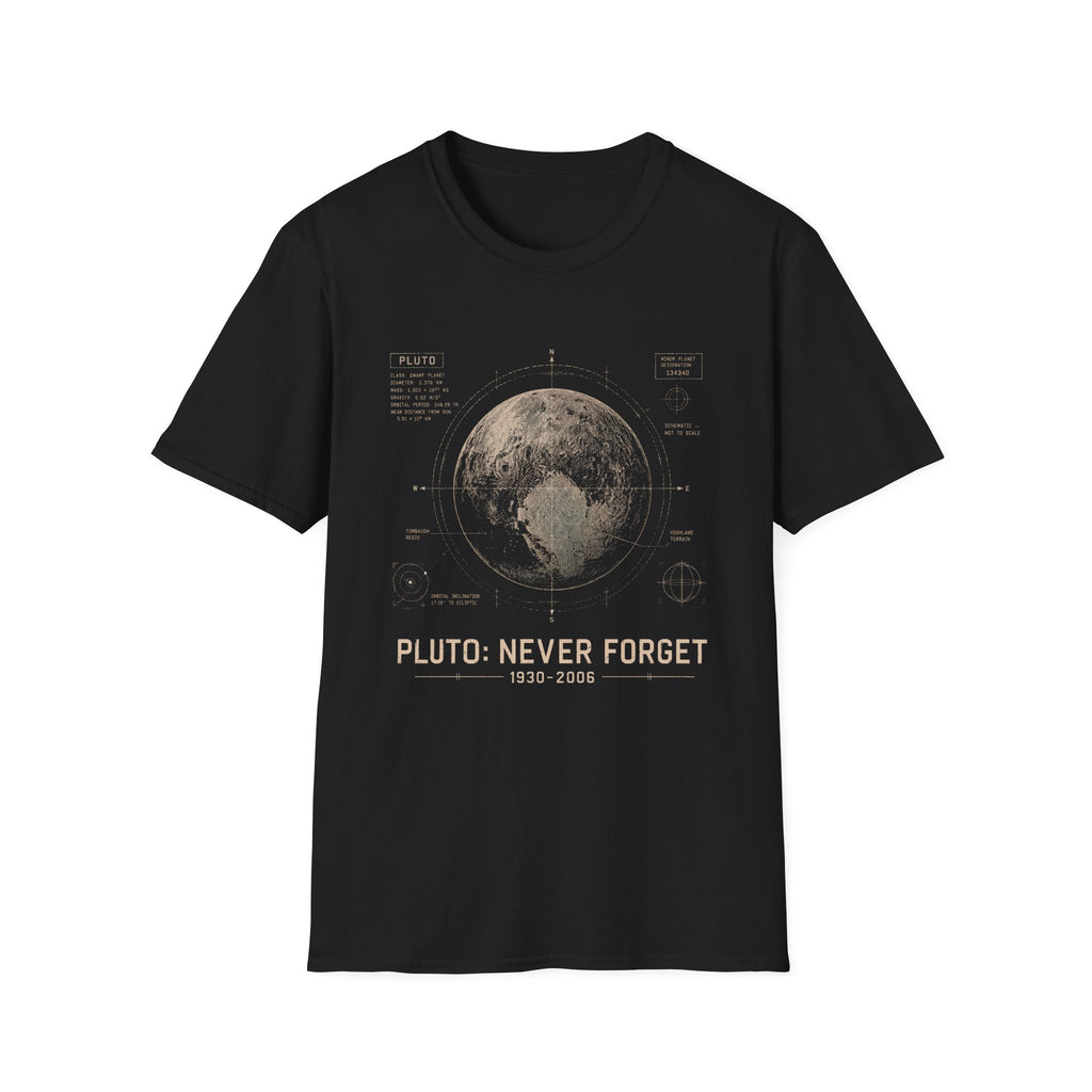 Pluto: Never Forget T-Shirt