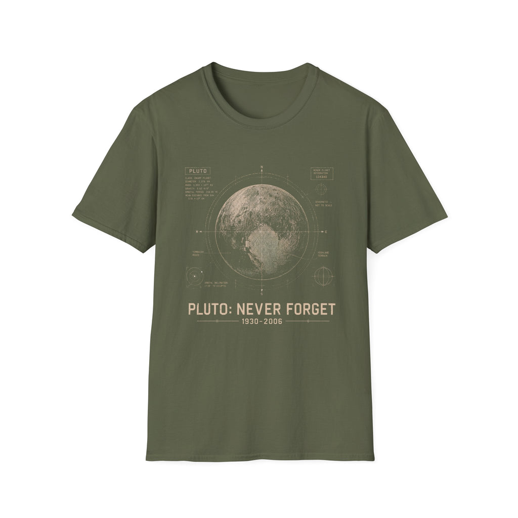 Pluto: Never Forget T-Shirt