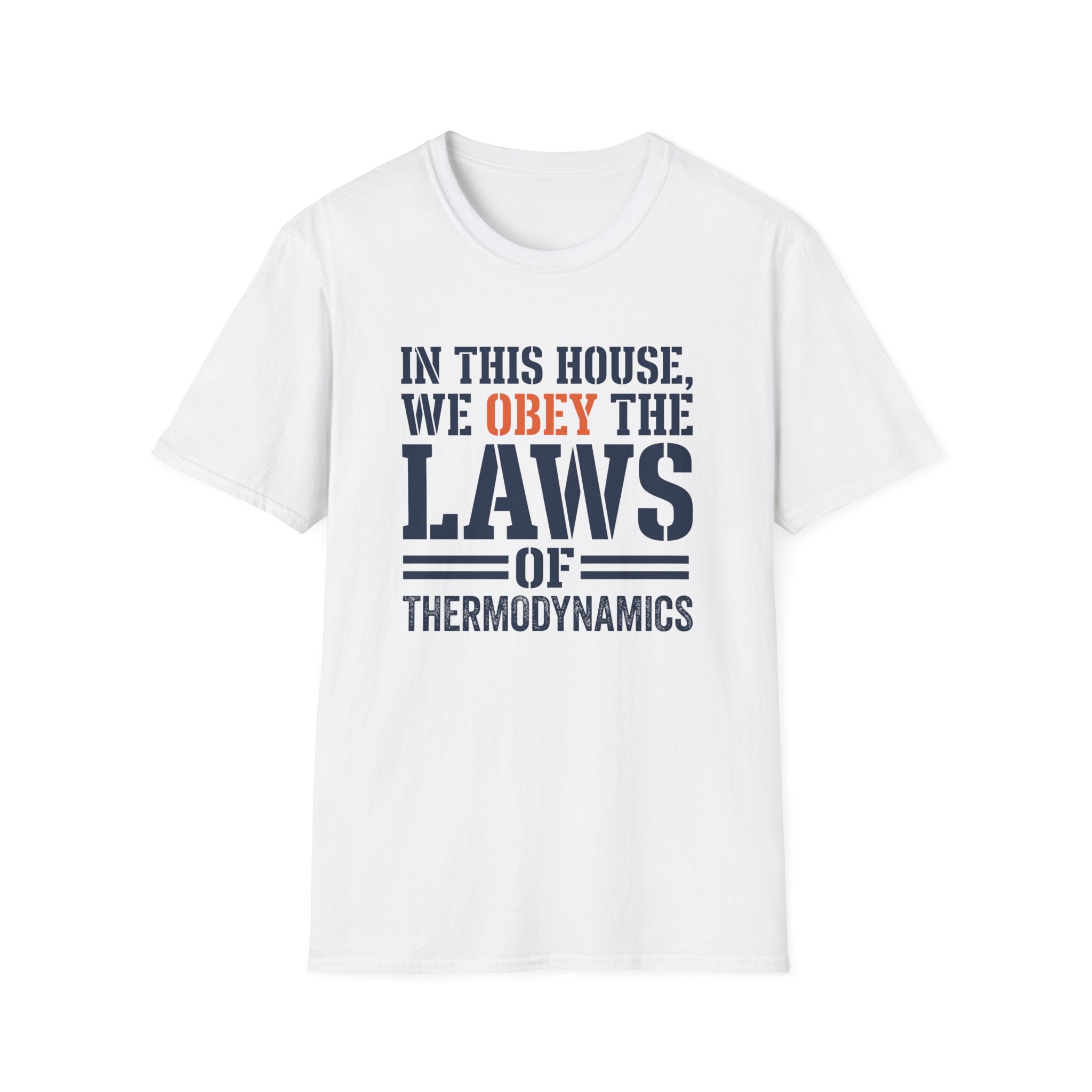 Obey Laws Of Thermodynamics T-Shirt
