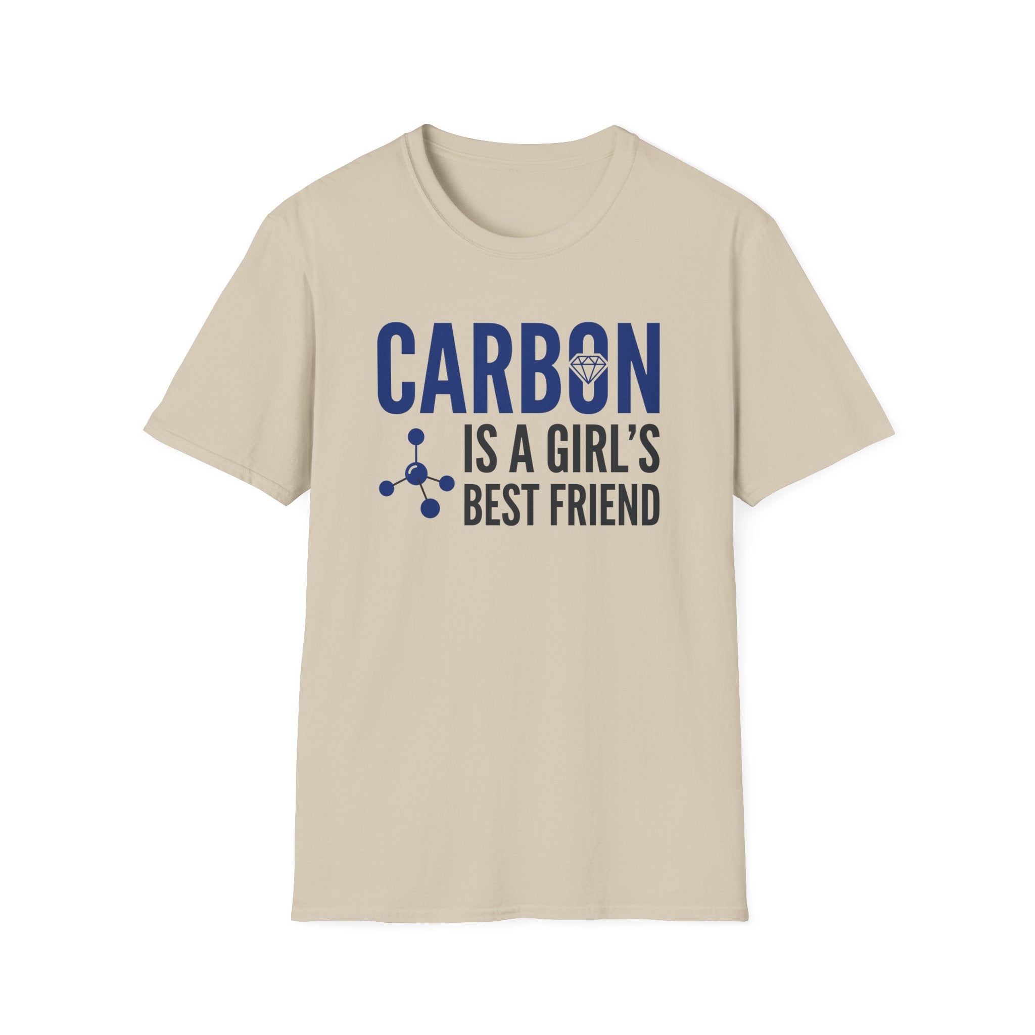 Carbon Is A Girl's Best Friend T-Shirt