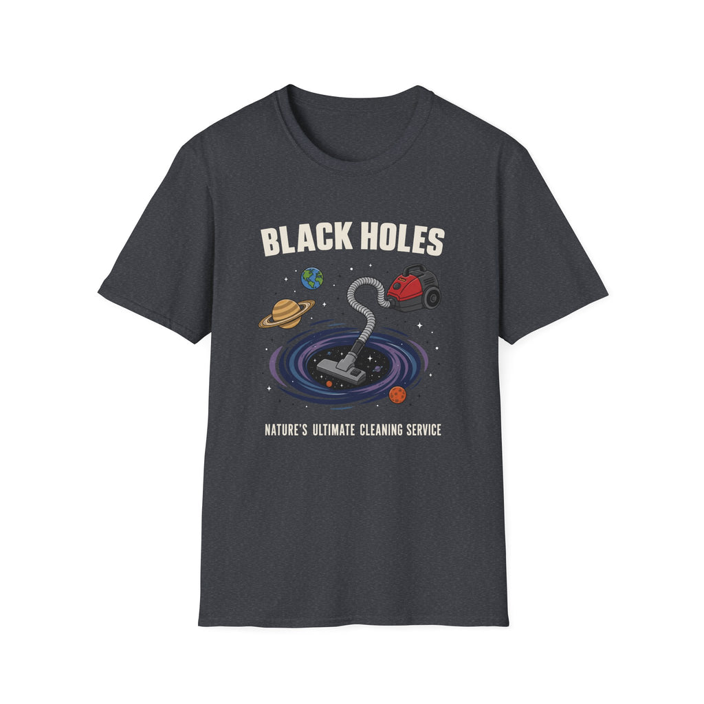 Black Holes Vacuum Cleaner T-Shirt